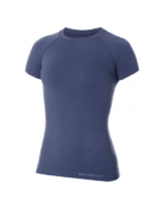 T-shirt Femme ACTIVE MERINOS Bleu Jeans